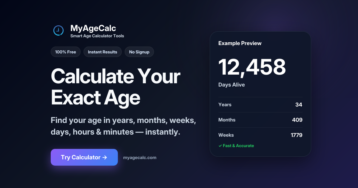 Age Calculator